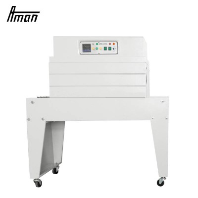 Bottle Cans Cup Food Pouch Tin Carton Sealing Shrink Wrapping Machines Plastic Automatic Hot Air Seam Vacuum Packing Machine